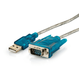 Cabo Conversor USB para Porta Serial RS-232 Macho