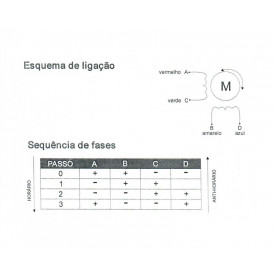 Motor de Passo 52Kg Cód. Motor 21