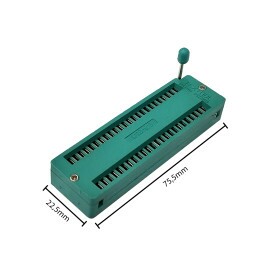 Soquete Textool 48 pinos DS-1044-48-0G