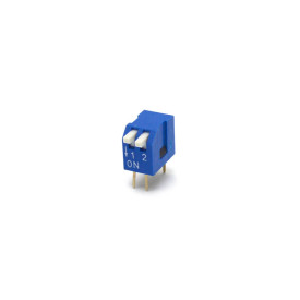 Chave Dip Switch Piano 90° DS1040-BT - 1 a 12 Vias - Connfly
