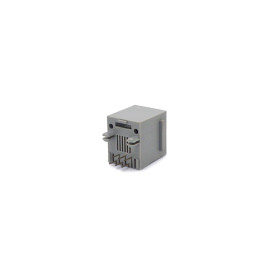 Conector Jack RJ12 DS1133-02-S60AS 180º com 06 Vias - Connfly
