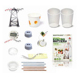 Kit Educacional Bateria Enviro - No. 241 - Fácil de Montar - WRT003668