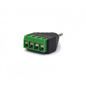 Plug P1 Para Borne de 4 vias Fone e Microfone - JD15-1013 - Jinda