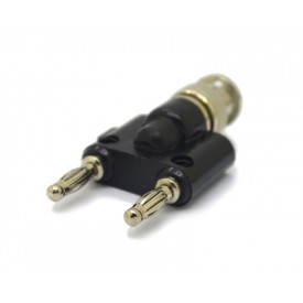 Adaptador BNC Macho para Plug Banana com Derivação 4MM - JD15-BP087 - Jinda