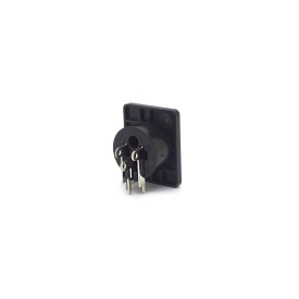 Conector XLR 3 Vias Fêmea para Painel PCI e Solda Fio - JL33045