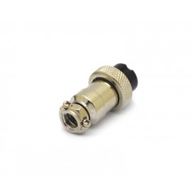 Conector Mike 6 Vias Fêmea - JL33053 - Jiali