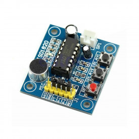 Módulo Gravador de Voz com Microfone e Alto-falante Compatível com Arduino ISD1820 - GC-131