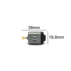 Mini Motor DC 3 a 6V 140RPM com Engrenagem