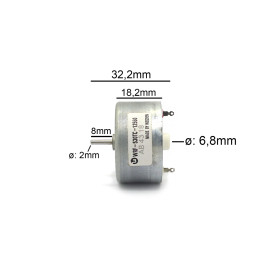 Motor DC 4 a 14V 5500 RPM