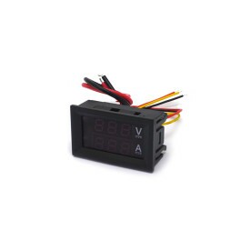 Voltímetro e Amperímetro MR-309 4V-30V DC /0-10A