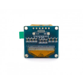 Display OLED 128X64 0.96 Polegadas SPI0 Azul e Amarelo Compatível com Arduino - GC-87