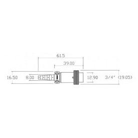 Conector Fêmea para Cabo 4 Vias - PA/P4P - Melro