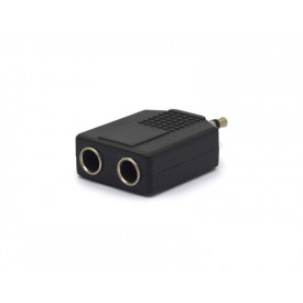 Adaptador Plug P2 3,5mm Mono para Jack Mono Duplo - PT-003