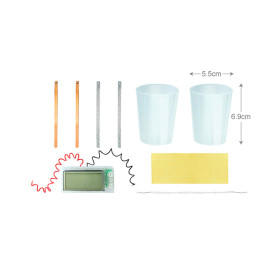 Kit Educacional Relógio de Batata - No. 239 - Fácil de Montar - WRT003645