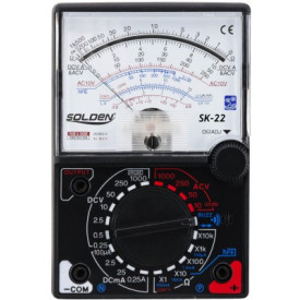 Multímetro Analógico SK-22 Portátil - Solden