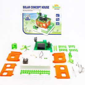 Kit Educacional Casa Solar -  ( Concept House ) - Facíl de Montar - WP116241