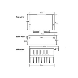 Módulo Driver Controlador para Motor de Passo 4A TB6600