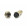 Conector Mike 4 Vias Macho para painel e Fêmea para cabo - 33053/33054