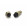 Conector Mike 5 Vias Macho para painel e Fêmea para cabo - LS-3004/3011