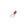 Terminal Olhal Isolado 22-16 AWG M10-3/8'' 0,25 à 1mm² Vermelho - OL2116 - Eletro Service