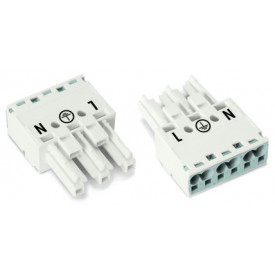 Conector Winsta Macho 3 Pólos - 770-223 - Wago  