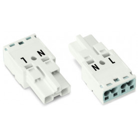 Conector Winsta Fêmea 2 Pólos - 770-232 - Wago