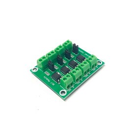 Modulo Optoacoplador / Conversor de Voltagem 4 canais Compatível com Arduino - PC817 - 010-0416