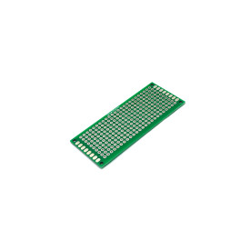 Placa Padrão PCI Dupla Face Furação Ilha 3x7cm Verde - 03-430