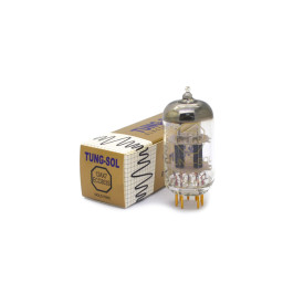 Válvula Duplo Triodo 12AX7 ECC803S - Tung-Sol Gold Pin