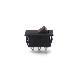 Chave Gangorra / Tecla Unipolar com Trava e Com Led 10A/120V 15.123 Liga/Desliga M1FT1FS1S - Margirius