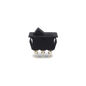 Chave Gangorra / Tecla Bipolar com Trava 6A/120Vac 15.201 Liga/Liga M1FT1FS1S - Margirius