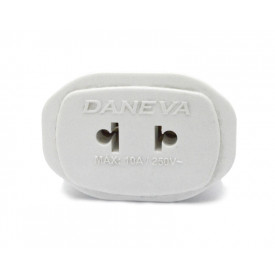 Adaptador Universal 2P 10A/250V - REF.1658 - Daneva
