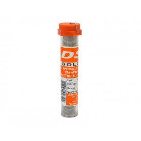 Estanho para Solda 183MSX0,8 63x37 Diâmetro de 0.8mm Tubinho de 25g - DS Tools