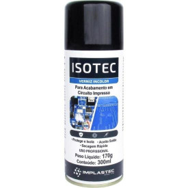 Verniz Isotec Incolor Spray 300ml - Implastec 