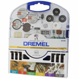 Kit de Acessórios Dremel Multiuso Profissional - 160 Peças 710-RW