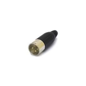 Conector Canon Macho 3 Vias - 2139