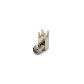 Conector SMA Fêmea Angular PCI Distância Centro Pinos 5,08mm - 3046 - Gav 35 - KLC