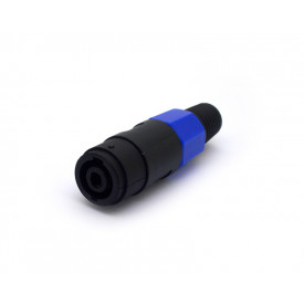 Conector SpeakOn Fêmea para Cabo 4 Vias - JL33020