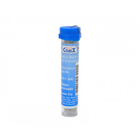 Estanho para Solda 63X37 diâmetro de 1.00mm Tubinho de 22g Cobix