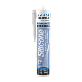 Silicone Adesivo Acético Transparente 280g 300ml - TekBond 