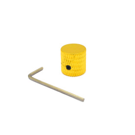 Knob de Metal com Parafuso Allen - Dourado - C-1012