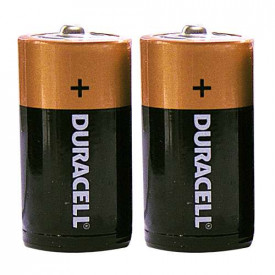 Cartela de Pilha Média C Duracell com 2 unidades