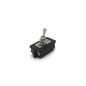 Interruptor de Alavanca Metálica Bipolar 20A CS-301A Liga/Desliga - Margirius