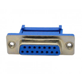 Conector DB15 Fêmea Para Cabo Flat DS1036-03-15FPUSI