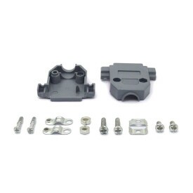Capa Plástica para DB15 Cinza Kit Curto DS1045-15