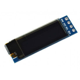 Display OLED 0.91" I2C 128x32 Azul Compatível com Arduino - GC-62