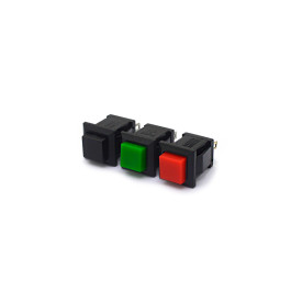 Chave Push-Button sem Trava 2A/250Vac e 4A/125Vac - Diversas Cores - DS-431