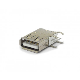 Conector USB-A Fêmea 90º PCI DS1095-01-WNR0 - Connfly