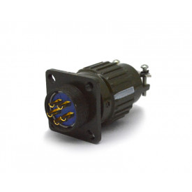 Conector Circular Macho e Fêmea DS1110-09-05 - 05 Vias - Connfly