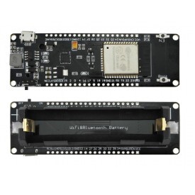 ESP32 Com Suporte Para Bateria 18650 e Gerenciador de Carga